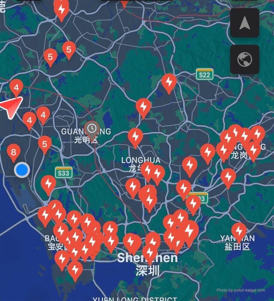 Tesla-Supercharger in China