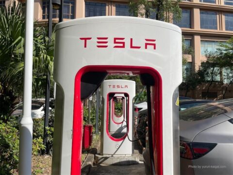 Tesla-Supercharger in China